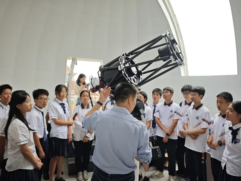 广州外国语学校天文馆开馆啦