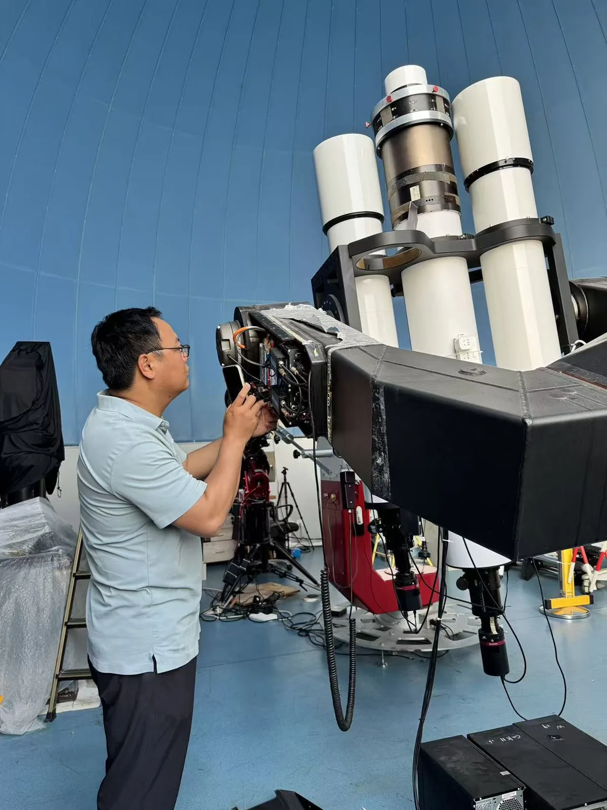 深圳市天文台维保现场